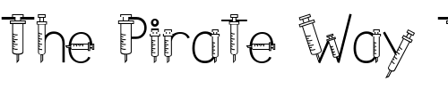 Font : LD-Shots Custom Text : The Pirate Way Test your own text here Click to download or to view this font on a tshirt that can be custom printed in Bali