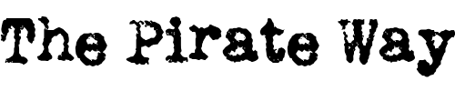 Font : LD-Underwood-5 Custom Text : The Pirate Way Test your own text here Click to download or to view this font on a tshirt that can be custom printed in Bali