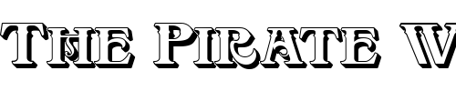 Font : LHF-Big-Top-SHADOW Custom Text : The Pirate Way Test your own text here Click to download or to view this font on a tshirt that can be custom printed in Bali