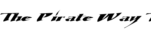 Font : LHF-Diptripflipfantasia Custom Text : The Pirate Way Test your own text here Click to download or to view this font on a tshirt that can be custom printed in Bali
