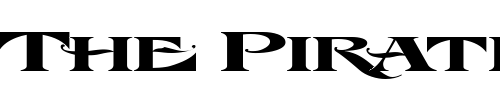 Font : LHF-Esoteric-3-REG Custom Text : The Pirate Way Test your own text here Click to download or to view this font on a tshirt that can be custom printed in Bali