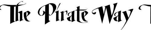 Font : LHFMirageBOLD Custom Text : The Pirate Way Test your own text here Click to download or to view this font on a tshirt that can be custom printed in Bali