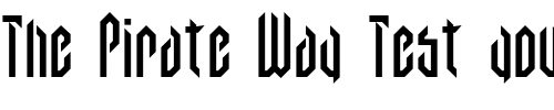 Font : LVDC-CLASSIX Custom Text : The Pirate Way Test your own text here Click to download or to view this font on a tshirt that can be custom printed in Bali