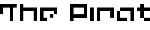 Font : LVDC-Common-Pix2 Custom Text : The Pirate Way Test your own text here Click to download or to view this font on a tshirt that can be custom printed in Bali