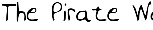 Font : LawfordsHand-Regular Custom Text : The Pirate Way Test your own text here Click to download or to view this font on a tshirt that can be custom printed in Bali
