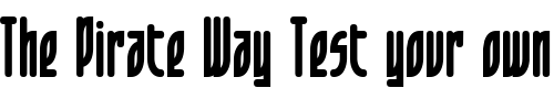 Font : LeafletBold Custom Text : The Pirate Way Test your own text here Click to download or to view this font on a tshirt that can be custom printed in Bali