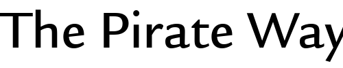 Font : Legacy-Sans-ITC-Medium Custom Text : The Pirate Way Test your own text here Click to download or to view this font on a tshirt that can be custom printed in Bali