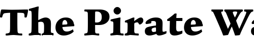 Font : Legacy-Serif-Md-OS-ITC-TT-Ultra Custom Text : The Pirate Way Test your own text here Click to download or to view this font on a tshirt that can be custom printed in Bali