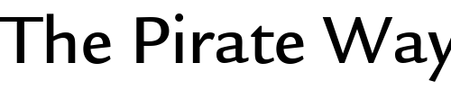 Font : LegacySansITC-Medium Custom Text : The Pirate Way Test your own text here Click to download or to view this font on a tshirt that can be custom printed in Bali