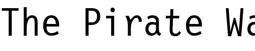 Font : Letter-Gothic-12-Pitch-BT Custom Text : The Pirate Way Test your own text here Click to download or to view this font on a tshirt that can be custom printed in Bali