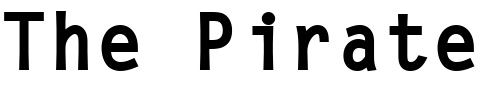 Font : Letter_Becker_Bold Custom Text : The Pirate Way Test your own text here Click to download or to view this font on a tshirt that can be custom printed in Bali