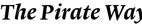 Font : Lexicon-No1-Italic-D-Med Custom Text : The Pirate Way Test your own text here Click to download or to view this font on a tshirt that can be custom printed in Bali