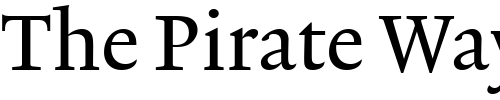Font : Lexicon-No2-Roman-A-Tab Custom Text : The Pirate Way Test your own text here Click to download or to view this font on a tshirt that can be custom printed in Bali