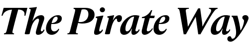 Font : Lido-STF-CE-Bold-Italic Custom Text : The Pirate Way Test your own text here Click to download or to view this font on a tshirt that can be custom printed in Bali