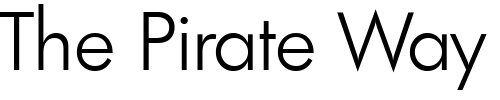 Font : Limerick-Serial-Light-Regular Custom Text : The Pirate Way Test your own text here Click to download or to view this font on a tshirt that can be custom printed in Bali