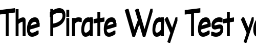 Font : LincoyaScriptSSK-Bold Custom Text : The Pirate Way Test your own text here Click to download or to view this font on a tshirt that can be custom printed in Bali