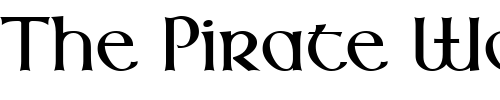 Font : Lindisfarne-Nova-BT-Roman Custom Text : The Pirate Way Test your own text here Click to download or to view this font on a tshirt that can be custom printed in Bali