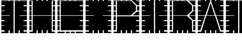 Font : Lines Custom Text : The Pirate Way Test your own text here Click to download or to view this font on a tshirt that can be custom printed in Bali