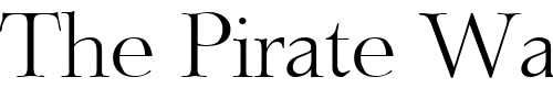 Font : Lingwood-Light Custom Text : The Pirate Way Test your own text here Click to download or to view this font on a tshirt that can be custom printed in Bali