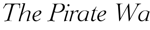 Font : Lingwood-LightIta Custom Text : The Pirate Way Test your own text here Click to download or to view this font on a tshirt that can be custom printed in Bali