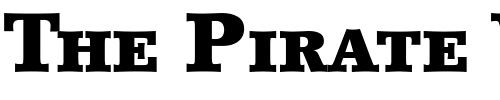 Font : LinoLetter-Black-Small-Caps-Oldstyle-Figures Custom Text : The Pirate Way Test your own text here Click to download or to view this font on a tshirt that can be custom printed in Bali