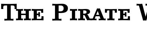 Font : LinoLetter-Bold-Small-Caps-Oldstyle-Figures Custom Text : The Pirate Way Test your own text here Click to download or to view this font on a tshirt that can be custom printed in Bali