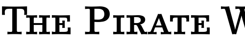 Font : LinoLetter-Medium-Small-Caps-Oldstyle-Figures Custom Text : The Pirate Way Test your own text here Click to download or to view this font on a tshirt that can be custom printed in Bali