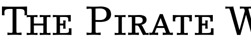 Font : LinoLetter-Roman-Small-Caps-Oldstyle-Figures Custom Text : The Pirate Way Test your own text here Click to download or to view this font on a tshirt that can be custom printed in Bali