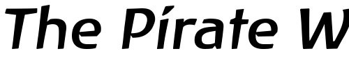 Font : Linotype-Atlantis-Medium-Italic Custom Text : The Pirate Way Test your own text here Click to download or to view this font on a tshirt that can be custom printed in Bali