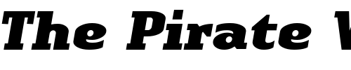 Font : Linotype-Authentic-Serif-BlackItalic Custom Text : The Pirate Way Test your own text here Click to download or to view this font on a tshirt that can be custom printed in Bali
