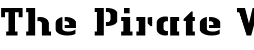 Font : Linotype-Authentic-Stencil-Heavy Custom Text : The Pirate Way Test your own text here Click to download or to view this font on a tshirt that can be custom printed in Bali