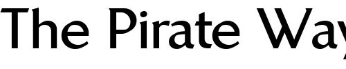 Font : Linotype-Brewery-Bold Custom Text : The Pirate Way Test your own text here Click to download or to view this font on a tshirt that can be custom printed in Bali