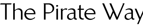 Font : Linotype-Brewery-Regular Custom Text : The Pirate Way Test your own text here Click to download or to view this font on a tshirt that can be custom printed in Bali
