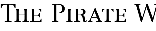 Font : Linotype-Centennial-45-Small-Caps-Oldstyle-Figures Custom Text : The Pirate Way Test your own text here Click to download or to view this font on a tshirt that can be custom printed in Bali