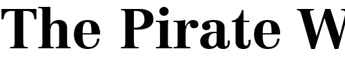 Font : Linotype-Centennial-75-Bold-Oldstyle-Figures Custom Text : The Pirate Way Test your own text here Click to download or to view this font on a tshirt that can be custom printed in Bali