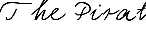 Font : Linotype-Elisa-Bold Custom Text : The Pirate Way Test your own text here Click to download or to view this font on a tshirt that can be custom printed in Bali