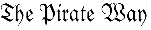 Font : Linotype-Luthersche-Fraktur Custom Text : The Pirate Way Test your own text here Click to download or to view this font on a tshirt that can be custom printed in Bali
