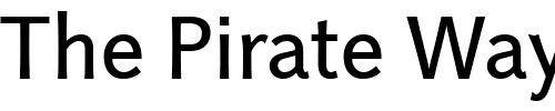 Font : Linotype-Projekt-Regular Custom Text : The Pirate Way Test your own text here Click to download or to view this font on a tshirt that can be custom printed in Bali