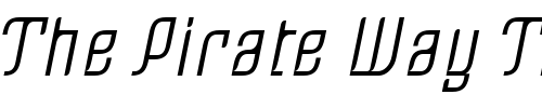 Font : Linotype-Rezident-One Custom Text : The Pirate Way Test your own text here Click to download or to view this font on a tshirt that can be custom printed in Bali