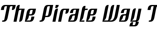 Font : Linotype-Rezident-Three Custom Text : The Pirate Way Test your own text here Click to download or to view this font on a tshirt that can be custom printed in Bali