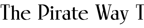Font : Linotype-Rowena-Bold Custom Text : The Pirate Way Test your own text here Click to download or to view this font on a tshirt that can be custom printed in Bali