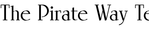 Font : Linotype-Rowena-Medium Custom Text : The Pirate Way Test your own text here Click to download or to view this font on a tshirt that can be custom printed in Bali
