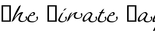 Font : LinotypeAgogo-SwashThree Custom Text : The Pirate Way Test your own text here Click to download or to view this font on a tshirt that can be custom printed in Bali