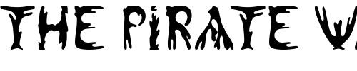 Font : LinotypeAlgologfont Custom Text : The Pirate Way Test your own text here Click to download or to view this font on a tshirt that can be custom printed in Bali