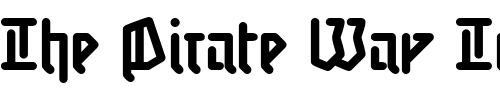 Font : LinotypeAuferstehung Custom Text : The Pirate Way Test your own text here Click to download or to view this font on a tshirt that can be custom printed in Bali