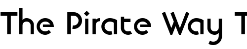 Font : LinotypeBanjoman-Bold Custom Text : The Pirate Way Test your own text here Click to download or to view this font on a tshirt that can be custom printed in Bali