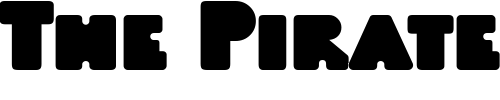 Font : LinotypeBlackWhiteHeadline Custom Text : The Pirate Way Test your own text here Click to download or to view this font on a tshirt that can be custom printed in Bali