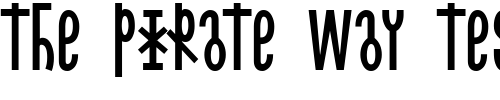 Font : LinotypeCethubala Custom Text : The Pirate Way Test your own text here Click to download or to view this font on a tshirt that can be custom printed in Bali