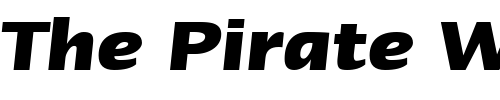 Font : LinotypeErgo-BoldItalic Custom Text : The Pirate Way Test your own text here Click to download or to view this font on a tshirt that can be custom printed in Bali