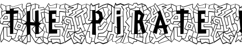 Font : LinotypePaintIt-Black Custom Text : The Pirate Way Test your own text here Click to download or to view this font on a tshirt that can be custom printed in Bali